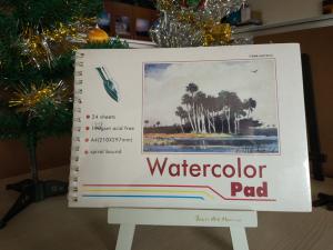 Wholesale 190gsm 24sheets Artist Paint Pad gummed watercolour pad A3 / A4 watercolour paper from china suppliers