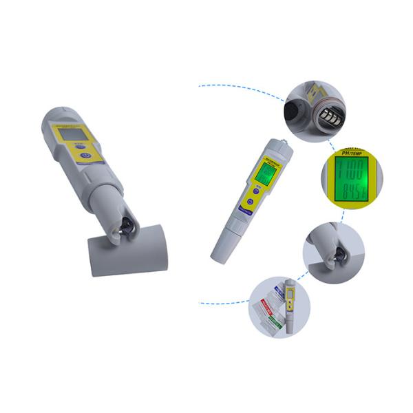 Automatic Correction Waterproof Ph Meter / ABS Ph Pen Tester 0 ~ 14.00p Range