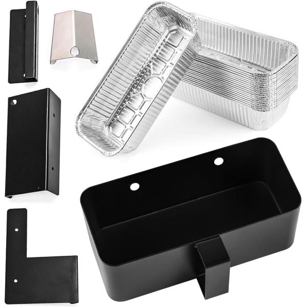 Griddle Grease Cup Drip Pan Liners Griddle Grease Cup for Blackstone Griddle Accessories Grease Cup Foil Tray Pan