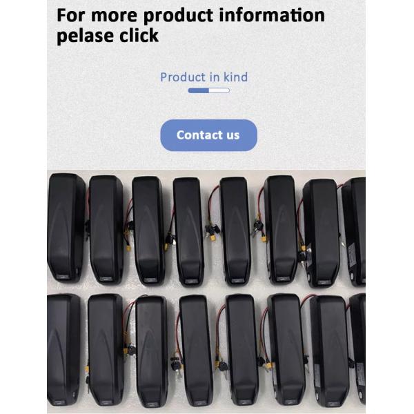 Rechargeable Lithium Electric E Bike Battery Ultraportable Multiscene