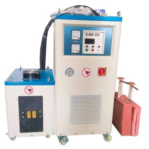 China Stainless Steel and Other Metals Industrial Induction Heating Machine with Fast Heating Speed Auto/Manual Working Way on sale