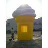 Portable Inflatable Ice Cream Booth For Show Display , Advertising Inflatables for sale