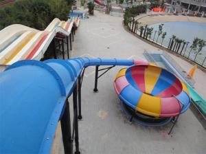 Wholesale Water Play Amusement Super Space Bowl Slide For Aqua Park 1 Year Warranty from china suppliers