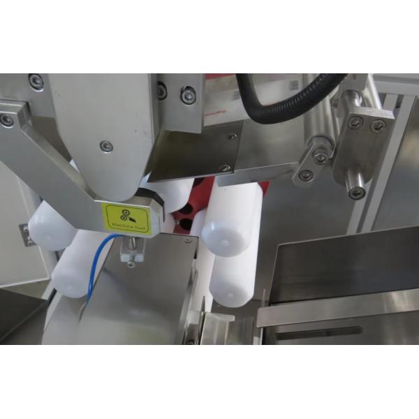 Automatic High Speed Round Tube Labeling Machine with PLC Control and Stainless Steel Construction