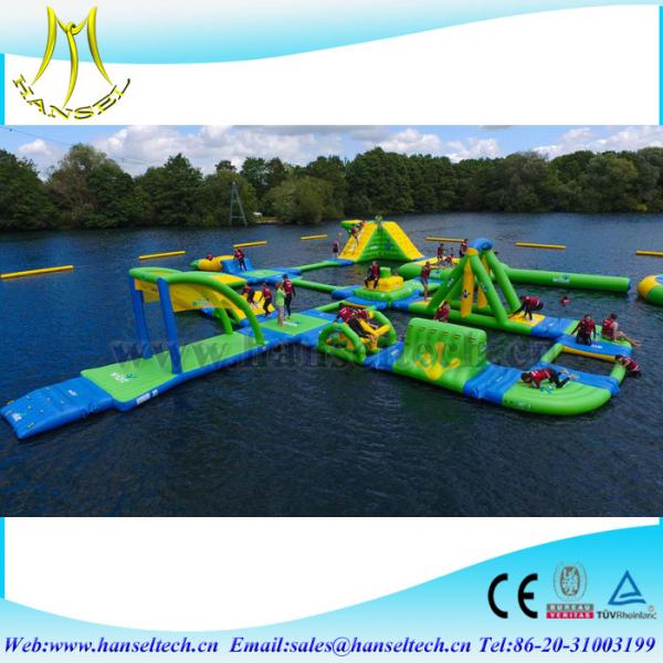 Quality Hansel anazing inflatable bubble pool water pool toy for children for sale