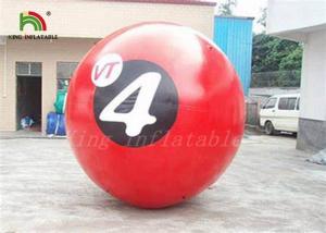 Wholesale Red 0.8mm PVC / PTU 2m Diameter Inflatable Walk On Water Ball With Printing from china suppliers