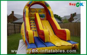 Wholesale Inflatable Water Slide Park Custom Yellow PVC Inflatable Bouncer Slide For Playing Center from china suppliers