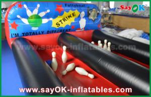 Wholesale Inflatable Bowling Game PVC Inflatable Sports Games Inflatable Bowling Balls Pool Filed With Balls from china suppliers