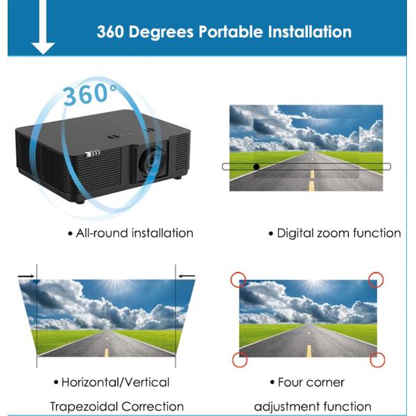 Flyin 7500 Lumens DLP Laser Projector