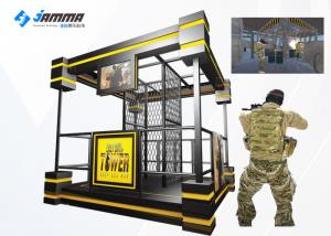 Wholesale Vibrating Floor Virtual Reality Platform , Multiplayer Fighting VR Shooting Game Machine For Amusement Park from china suppliers