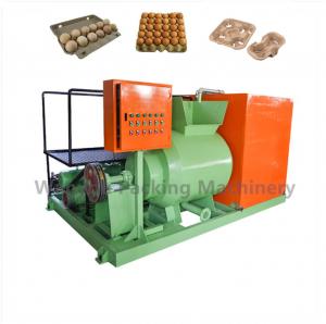 China Recyclable Waste Paper Small Pulp Tray Machine Home Egg Tray Paper Molding Machine on sale