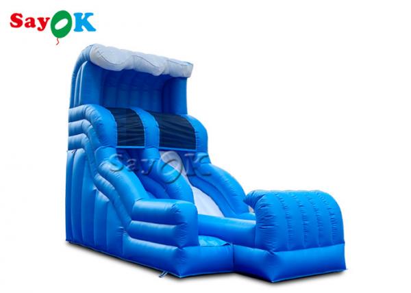 Quality Inflatable Swimming Pool Slide Outdoor PVC Tarpaulin Inflatable Pool Slide For Water Park for sale