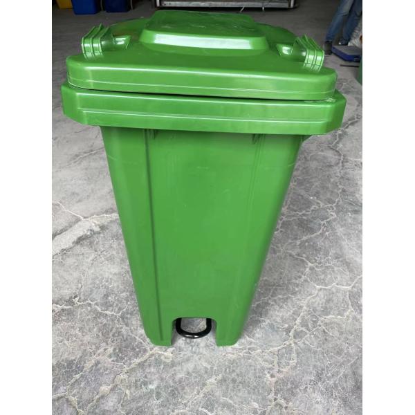 Outdoor Plastic Trash Can Outdoor Outdoor 240L Garbage Bin Green Recycle Plastic Trash Bin Wheeled Trash Can