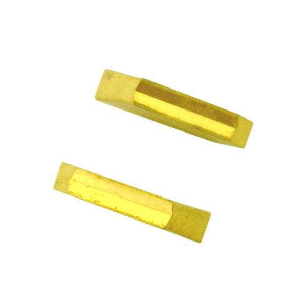 PVD Coating Carbide Cut Off Inserts CNC Lathe Carbide Insert Cutters GQD404-GE