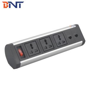 multifuncional table top outlet socket power strip/office desk mounted power and