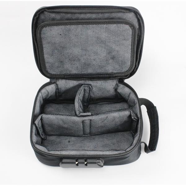 custom 1680D Nylon Smell Proof Bag With Combination Lock