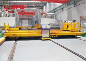 Wholesale Workshop Annealing Furnace Material Transfer Carts Electric Powered In Yellow from china suppliers