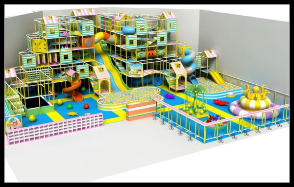 Quality Most Popular Indoor Playground with Ball Pool Indoor Playground Big Slides for Sale for sale