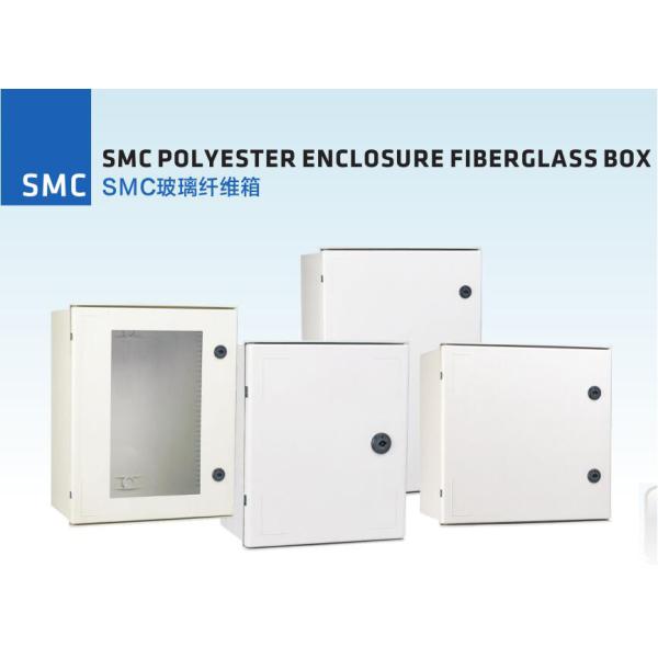 IP66 Waterproof Wall Mounted Fiberglass Enclosure Box With Solid Lid 600*500*230mm
