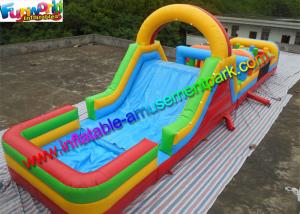 Wholesale Customized Interactive Inflatable Obstacle Course Game With Inflated Pool from china suppliers