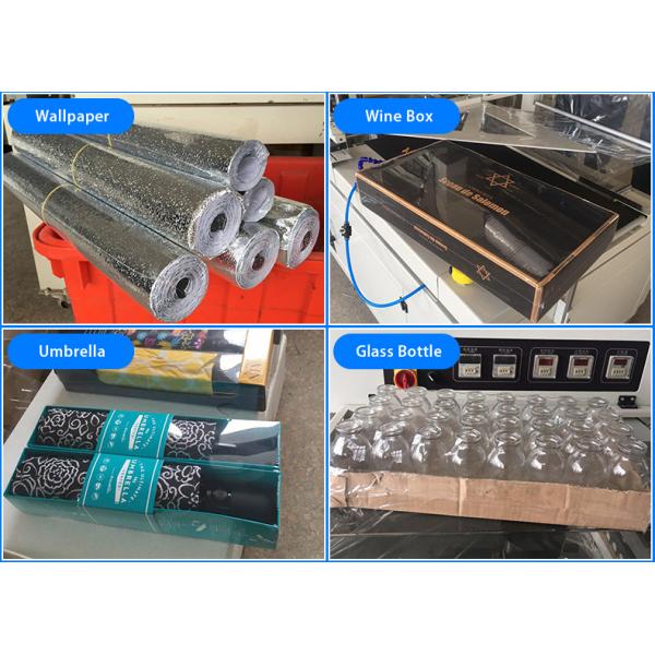 Fully Automatic Sealing And Cutting Machine Thermo Shrinkable Film Wrapping Equipment