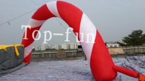 Wholesale Goodlooking Inflatable Rainbow Clolorful Arch For Advertising Or Event from china suppliers
