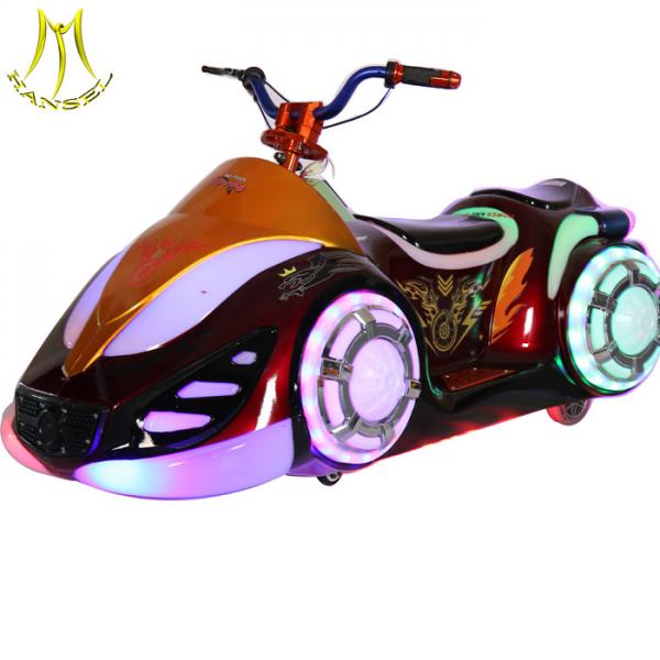 Quality Hansel battery powered motorcycle entertainment park equipment children ride on car for sale