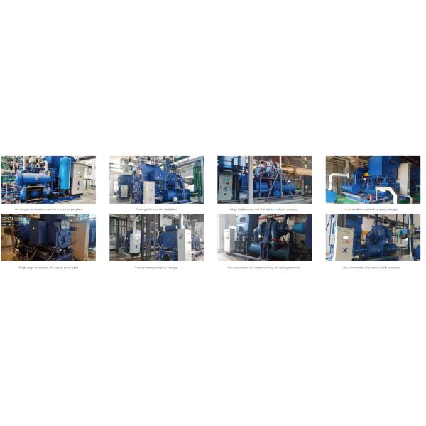 Efficient and energy-saving gas compression equipment