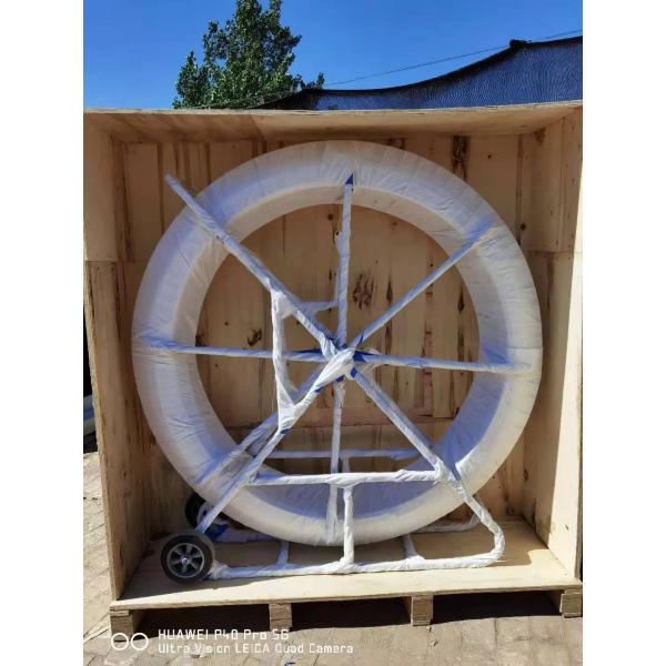 High Tensile Strength Fiberglass Cable Duct Rodder with Smooth Protective Coating for Flexible Cable Pulling in Bends