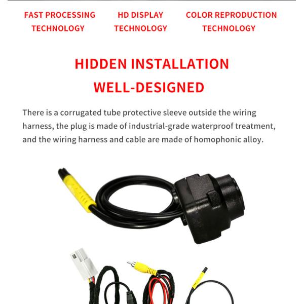Forward Facing Jeep Off Road Camera Direct Replacement