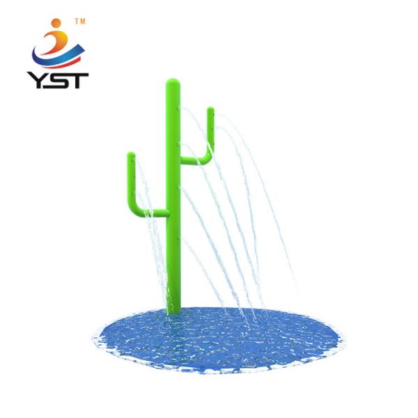 Quality Galvanized Steel Pipe Water Park Playground Equipment Water Spray Fairy Tree for sale