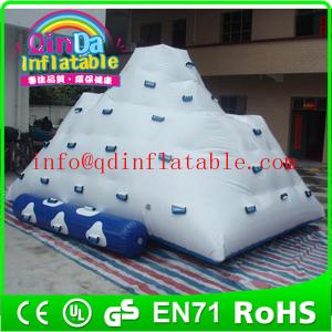 Wholesale Water park game inflatable climbing iceberg for lake climb iceberg inflatable water sports from china suppliers