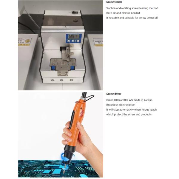 YS-L401-2E Automatic Screw Machine With Double Working Platform Screw Tightening Machine