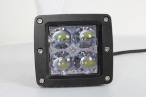 Wholesale 16W 4D Lens LED Work Light 3x3 inch Cube Pods Square Spot/Flood Beam Offroad Driving for SUV ATV Truck Motorcycle from china suppliers