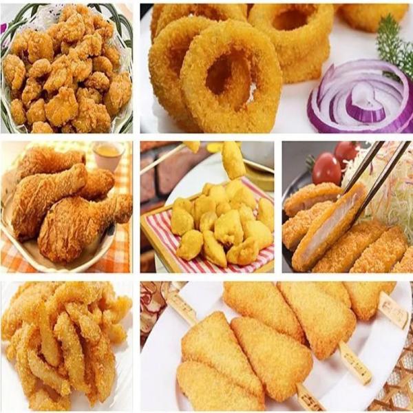 Commercial Breading Machine Continuous Coating Line For Meat Seafood