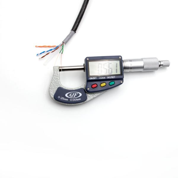 Utp Ftp Sftp Cat6 Unshielded Outdoor Cable Weatherproof 100% copper BC fluke test