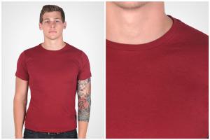 Wholesale Slim Fit T Shirts Mens Polyester Spandex T Shirts for sublimation from china suppliers