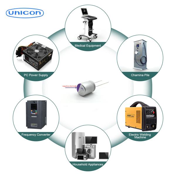 25v 220uf General Purpose Capacitor Radial Lead Cap UPL1E221M0812 125℃