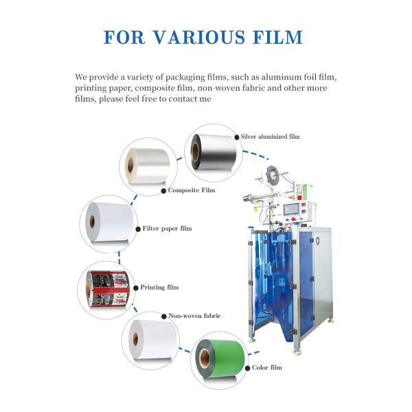 Automatic Honey Packing Machine 2.8kw for Small Spices Coffee Teabag Filling
