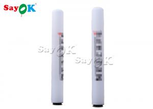 Wholesale 0.63x5mH  Inflatable LED Light Columns For Events / Stage Decoration from china suppliers