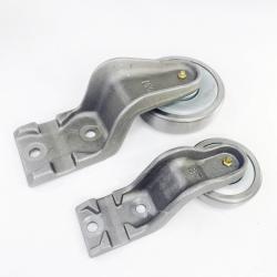 China CNC Machining Forging Stainless Steel Lower Control Arm Overhead Conveyor Trolley parts for sale