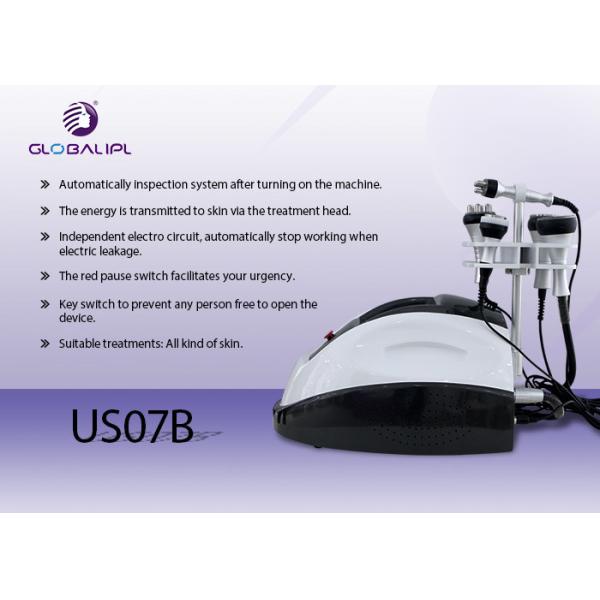Ultrasonic Cavitation Slimming Machine / rf vacuum 5 in 1 cavitation body slimming machine