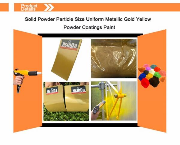 156 Solid Powder Particle Size Uniform Metallic Gold Yellow Powder Coatings Paint.jpg