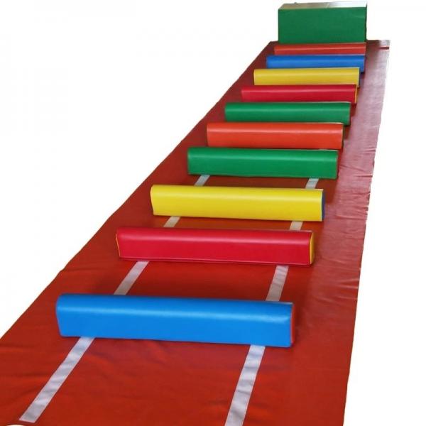 Quality PVC Childrens Soft Play Equipment 5MM Thickness Tumbling Playing Mat For Home for sale