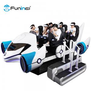 China 6 Seat 9d Cinema VR Game Machine Amusement Park Motion Chair on sale