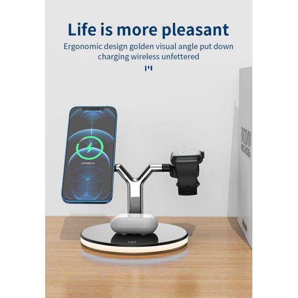 3 In 1 Fast Magnetic Wireless Charger Multifunctional 25W