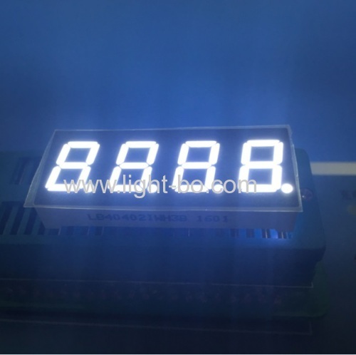 Four Digit 7 segment Numeric LED Display 0.4 inch pure green for temperature control