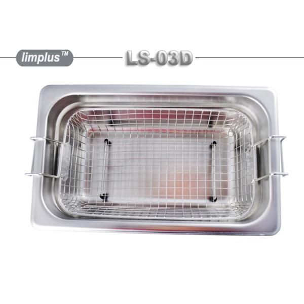 LS -03D Limplus Small Digital Table Top Ultrasonic Cleaner For Hair Combs