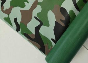 China Customized Camouflage Waterproof Tarpaulin PVC Coated Water Resistant Tarp on sale
