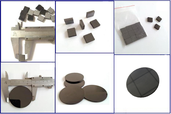 Various Size PCD Disc Diamond Tip Cutting Tools Blanks For Stone Working